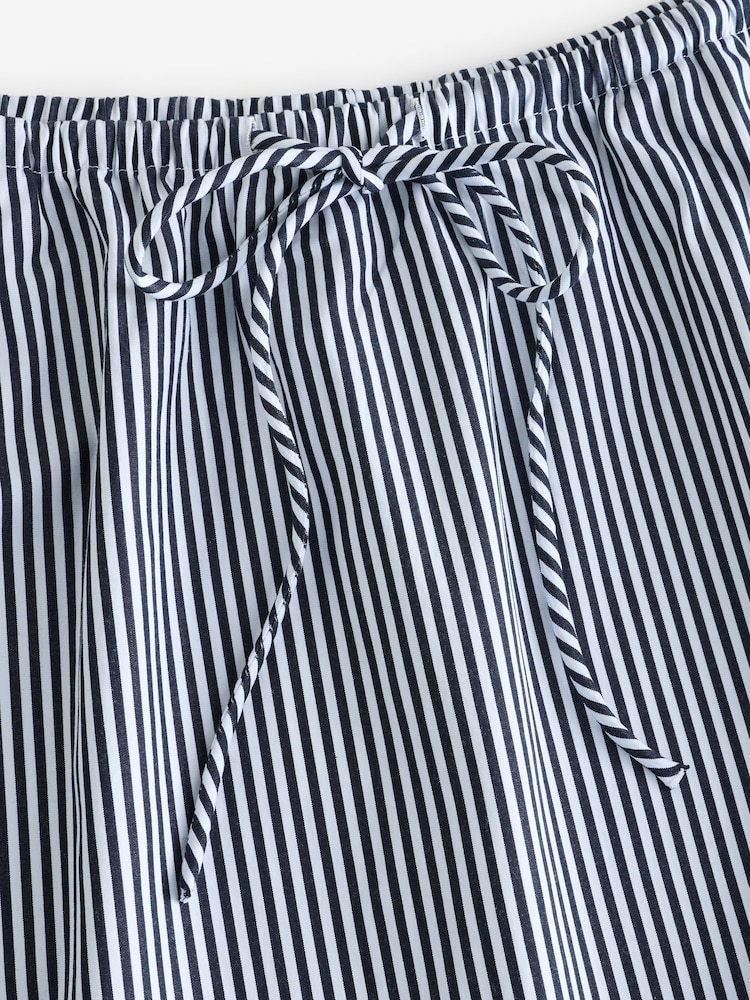 Blauw gestreept - Banana Republic Poplin Maxi Skirt - Image 5 of 6