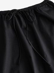 Banana Republic Black Poplin Maxi Skirt - Image 6 of 8