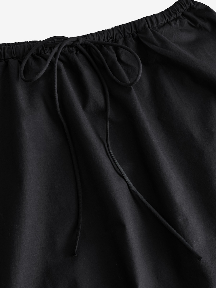 Zwart - Banana Republic Poplin Maxi Skirt - Image 6 of 8
