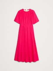 Banana Republic Pink Poplin Tie-Back Maxi Dress - Image 5 of 5