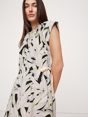 Banana Republic White Poplin Tie-Waist Maxi Dress - Image 3 of 6