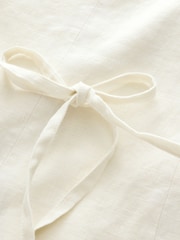 Banana Republic Cream 100% Linen Square-Neck Longline Waistcoat - Image 7 of 7