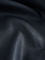 Banana Republic Black 100% Linen Short Sleeve Dress - Image 3 of 5