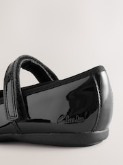 Clarks Black Patent Standard Fit (F) Dance Wish Mary-Jane Shoes - Image 5 of 6