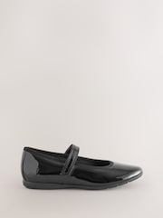 Schwarzes Lackleder - Clarks Dance Wish Mary-Jane Shoes - Bild 1 von 1