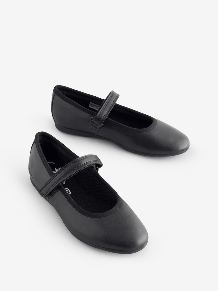 Schwarzes Leder - Clarks Dance Wish Mary-Jane Shoes - Bild 1 von 6