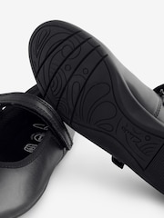 Clarks Black Leather Wide Fit (G) Dance Wish Mary-Jane Shoes - Image 3 of 6