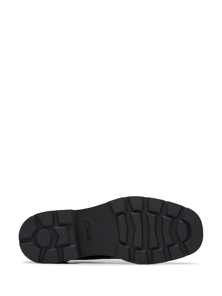 Clarks Black Patent Standard Fit (F) Older Girls Eris Pure Brogues - Image 6 of 6 Clarks Black Patent Standard Fit (F) Older Girls Eris Pure Brogues - Image 6 of 6