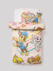 Pink Paw Patrol Duvet Cover and Pillowcase Set - Image 1 of 3