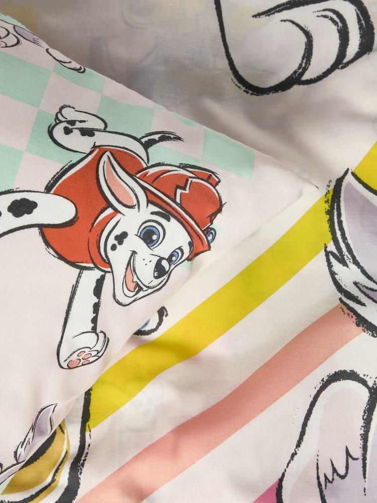 Pink Paw Patrol Duvet Cover and Pillowcase Set - Image 3 of 3