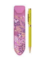 Sara Miller Purple Haveli Garden Pen & Faux Leather Case Set - Image 3 of 7