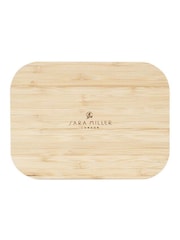 Sara Miller Clear Savannah Glass Lunch Box - Image 4 of 5