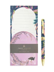 Sara Miller Blue Savannah Pen and List & Memo Pad Set - Image 1 of 6