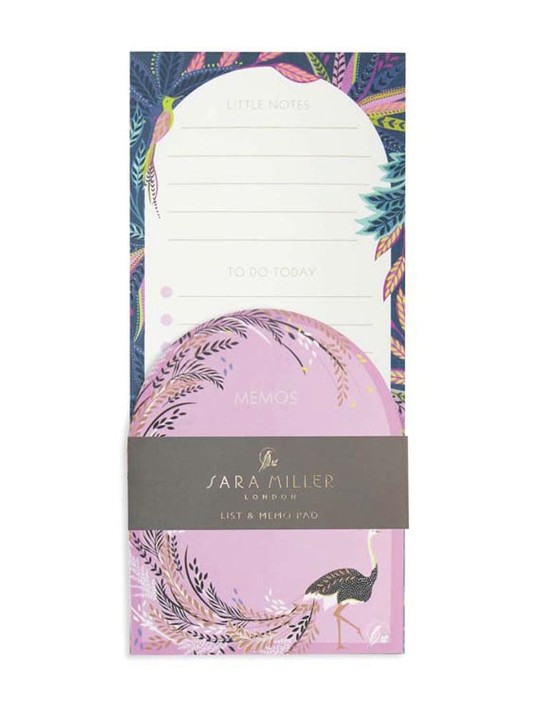 Sara Miller Blue Savannah Pen and List & Memo Pad Set - Image 2 of 6
