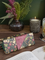 William Morris Green Golden Lily Foldable Glasses Case - Image 1 of 6