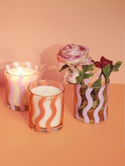 Portico Designs Set of 2 Cream Flawsome Scented Candles - Image 1 of 4