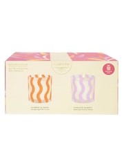 Portico Designs Set of 2 Cream Flawsome Scented Candles - Image 4 of 4