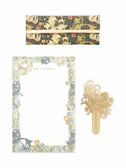 William Morris Green Golden Lily Booklovers Gift Set - Image 1 of 6