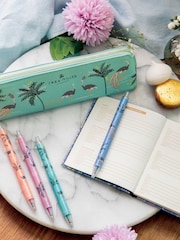 Sara Miller Savannah Ostrich Faux Leather Pencil Case - Image 5 of 5