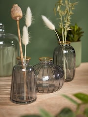 Portico Designs Grey Urban Gardener Bud Vases & Plant Pot Gift Set - Image 5 of 6