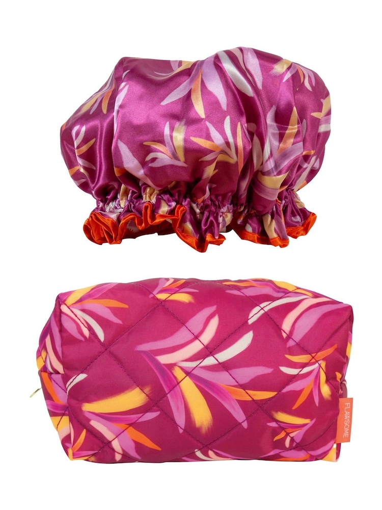 Portico Designs Pink Flawsome Bathtime Treat Yourself Gift Set - Image 1 of 6