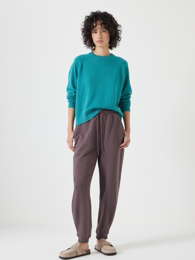 Hush Green Jasmine Cashmere Rib Detail Jumper - Image 2 of 4