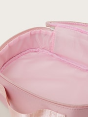 Monsoon Pink Embroidered Satin Ballet Shoe Bag - Image 3 of 4