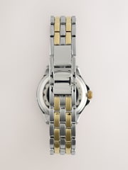 Gold/Silver Mixed Metal Sparkle Boyfriend Watch - Image 2 of 3