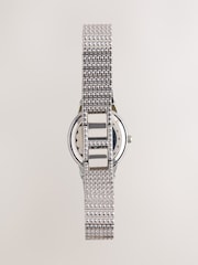 Silver Tone Sparkle Bracelet Watch - Image 3 of 4