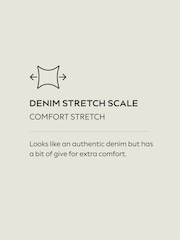 Dark Blue Mid Rise Ankle Straight Leg Jeans - Image 4 of 4
