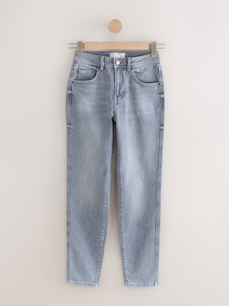 Grey Mom Comfort Stretch Jeans - Image 8 of 8