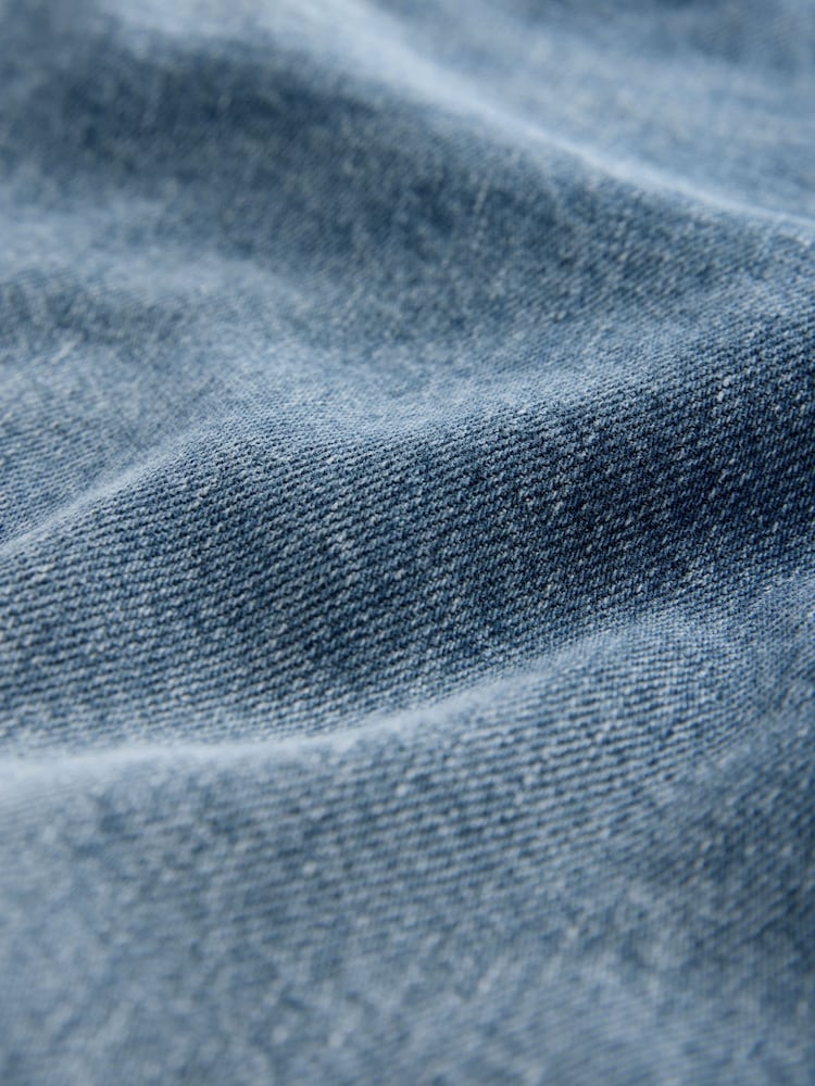 Mid Blue Boyfriend Turn Up Jeans - Image 10 of 10 Mid Blue Boyfriend Turn Up Jeans - Image 10 of 10