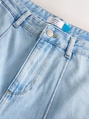 Bleach-Waschung - Seam Front Straight Leg 100% Cotton Jeans - Bild 2 von 3
