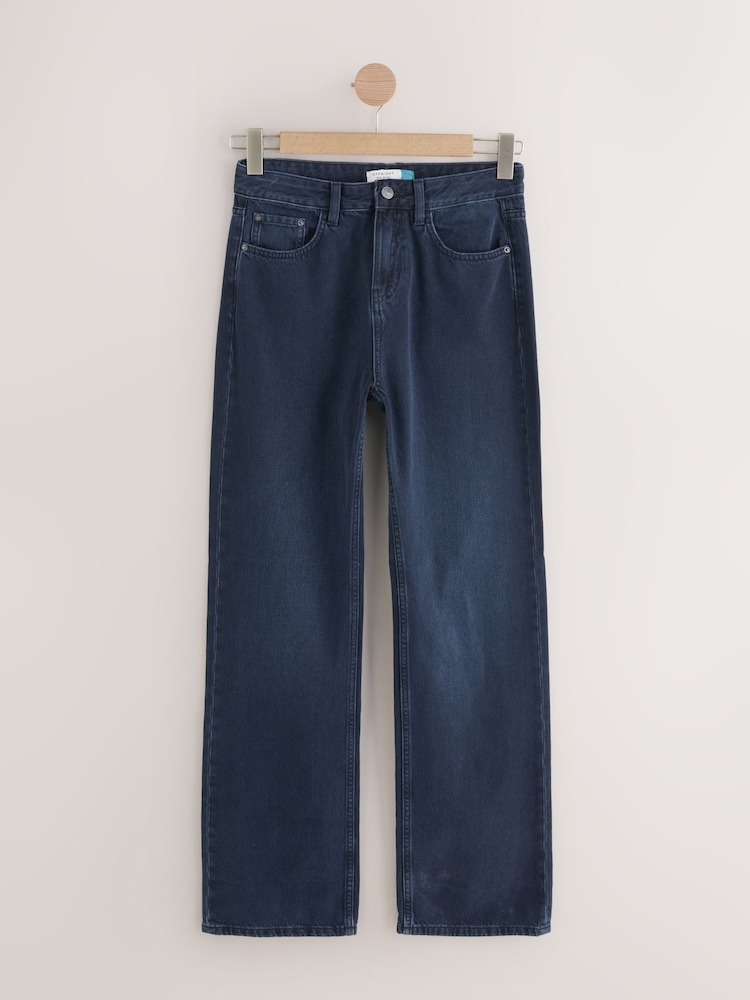 Tintenblau - Gerade geschnittene Jeans - Bild 1 von 5 Tintenblau - Gerade geschnittene Jeans - Bild 1 von 5