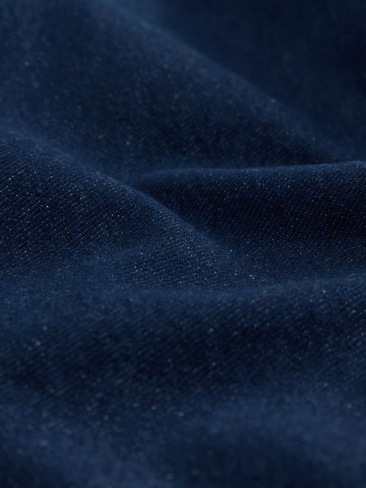Jeans azul escuro - Calças de ganga Pintuck Wide Leg - Imagem 7 de 7