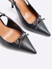 River Island pentlja čevelj z odprto peto; salonar z odprto peto salonar - Slika 6 iz 6
