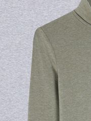 River Island 2 Pack Long Sleeve Roll Neck T-Shirts - Imagen 6 de 6