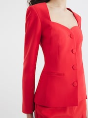River Island Sweetheart Neckline Blazer - Imagen 3 de 4