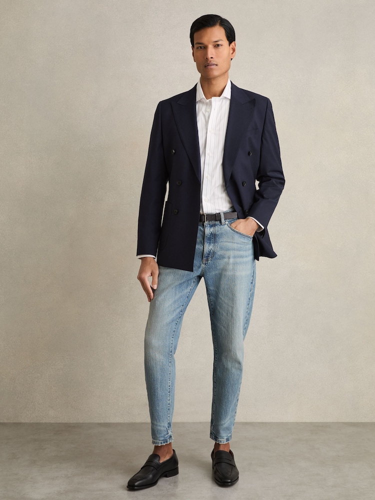 Comprar Reiss Mayfair Cotton Cutaway Collar Stripe Shirt from Next