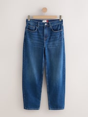 Dunkelblau/Denim - Jeans mit weitem Bein - Bild 1 von 3