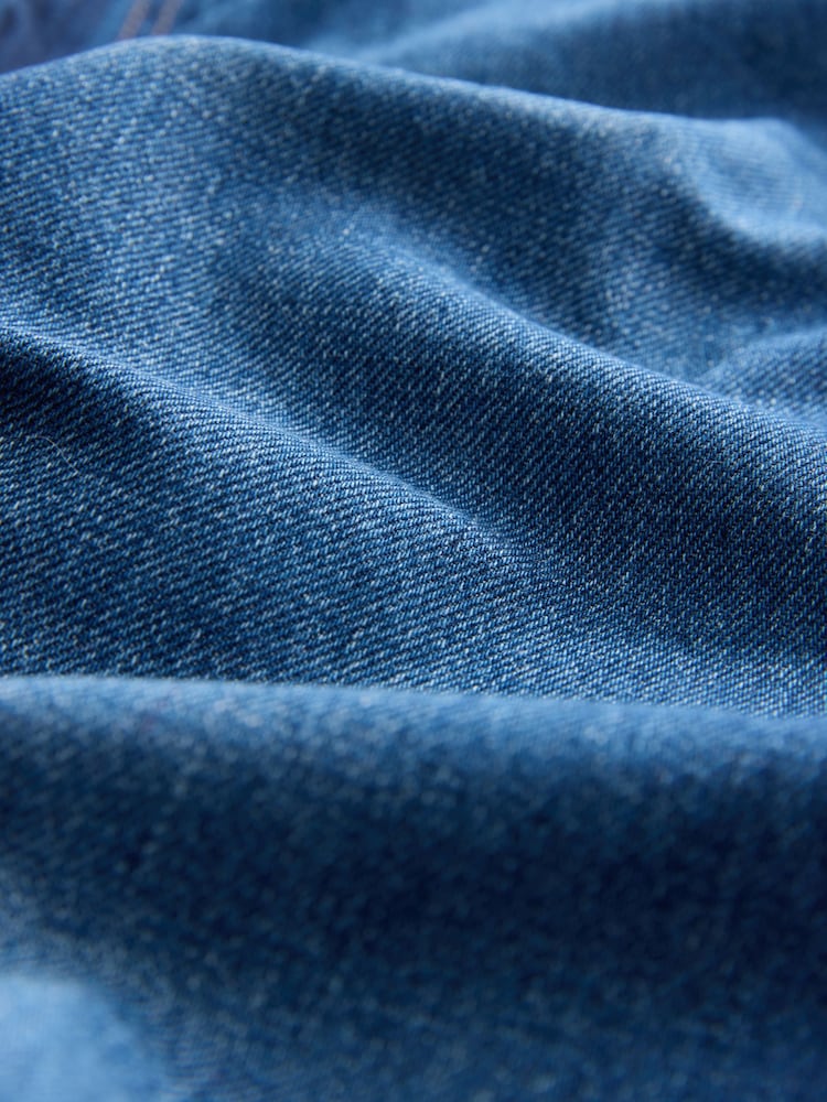 Dunkelblau/Denim - Jeans mit weitem Bein - Bild 2 von 3