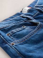 Dunkelblau/Denim - Jeans mit weitem Bein - Bild 3 von 3