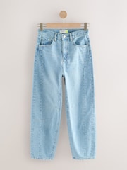 Denim, Mittelblau - Horseshoe Barrel Jeans - Bild 1 von 2