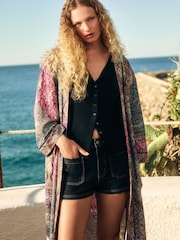 Rinse - Patch Pocket Mini Denim Shorts - Bild 1 von 7