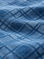 Mid Blue Check - Rigid Denim Shorts - Bild 3 von 3