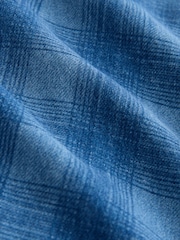 Blue Denim Belted Kilt Skirt - Image 6 of 7