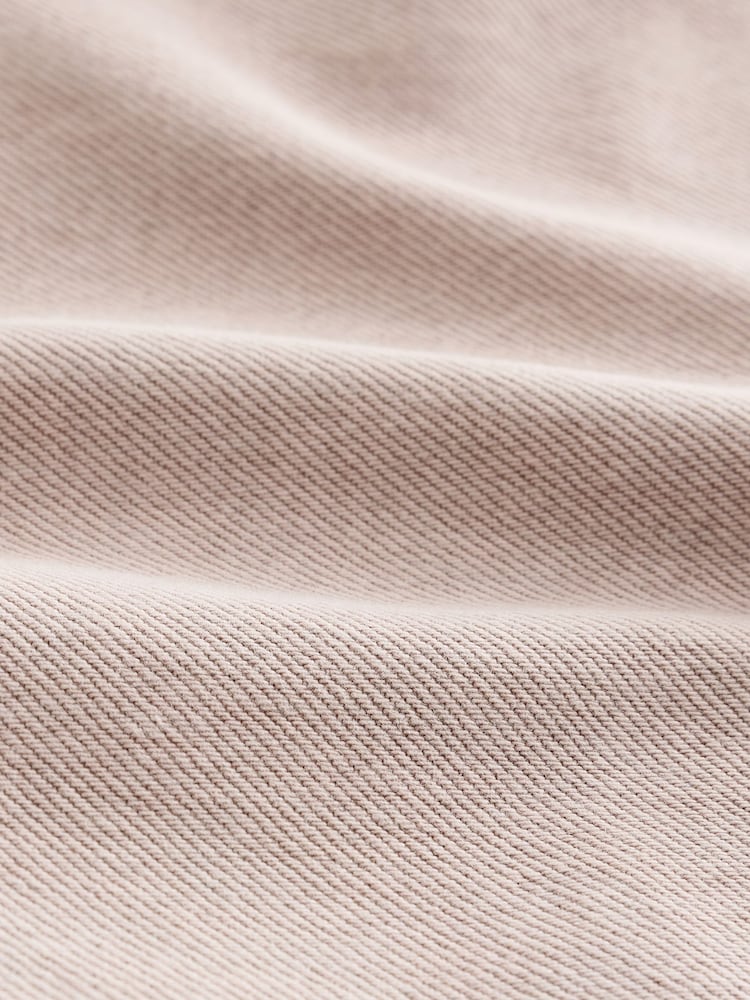 Pink Tie-Waist Cropped Wide Leg Jeans - Image 4 of 4 Pink Tie-Waist Cropped Wide Leg Jeans - Image 4 of 4