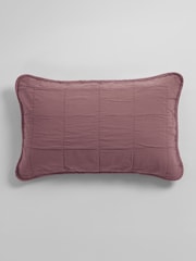 Secret Linen Store Finn 100% Cotton Quilted Cushion Cover - Изображение 4 из 4