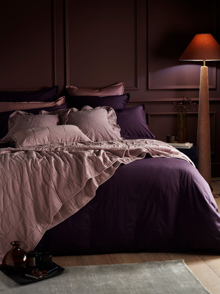 Стеганое покрывало из % хлопка Secret Linen Store Finn 100 - Image 2 of 4