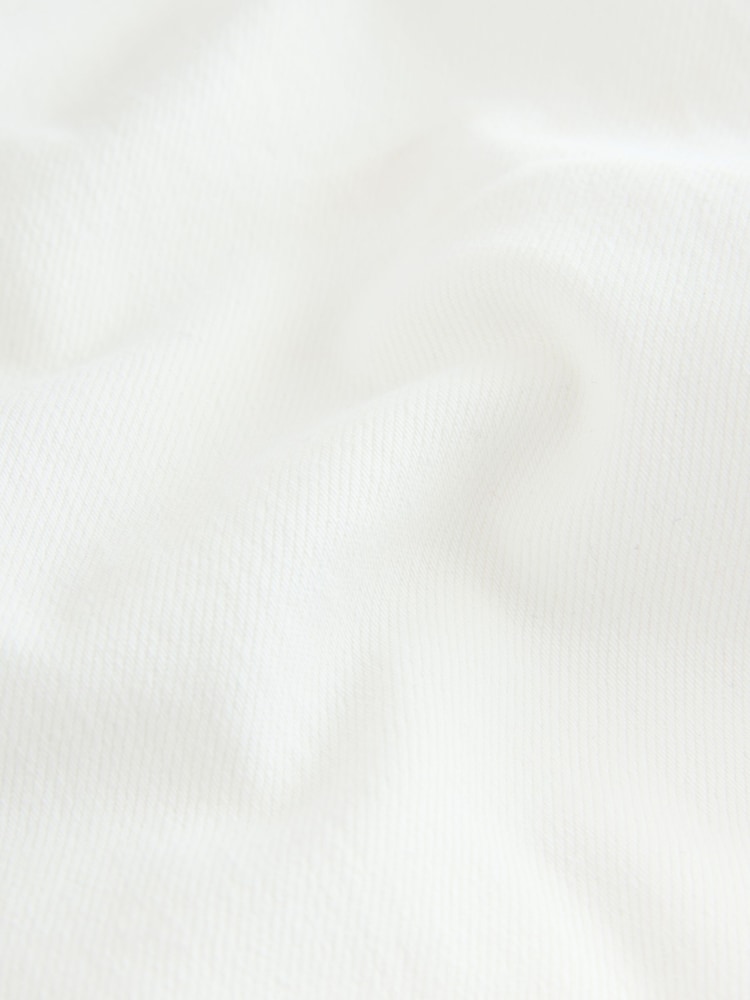 White Authentic Denim Cropped Capri Jeans - Image 2 of 3
